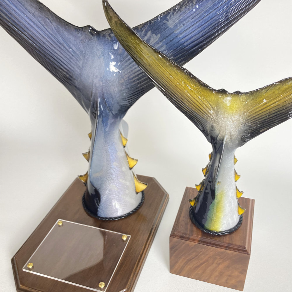 マグロテール剥製　トロフィー